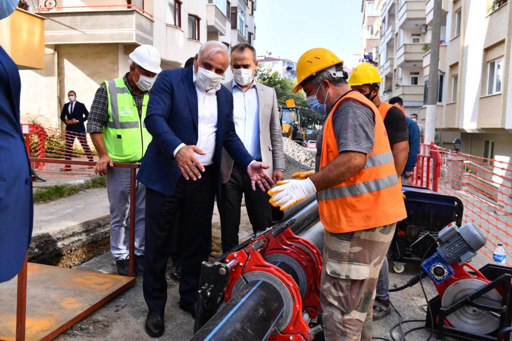 Başkan Zorluoğlu Dev Projenin Çalışmalarını İnceledi