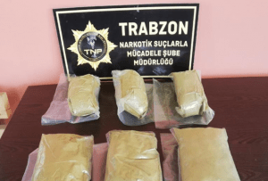 Trabzon’da uyuşturucu operasyonu