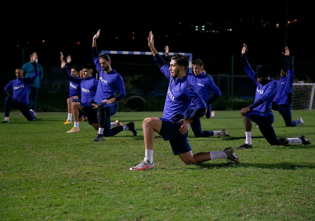 Trabzonspor, Büyükşehir Belediye Erzurumspor maçı hazırlıklarını sürdürdü