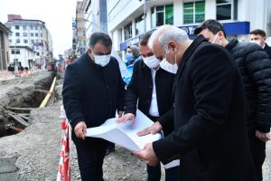 BÜYÜKŞEHİR YENİ HATTAN İLK SUYU VERİYOR