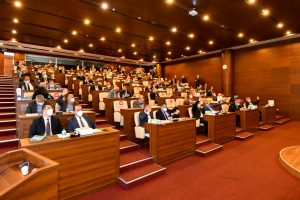 BÜYÜKŞEHİR BELEDİYE MECLİSİ NİSAN AYI İLK TOPLANTISI YAPILDI