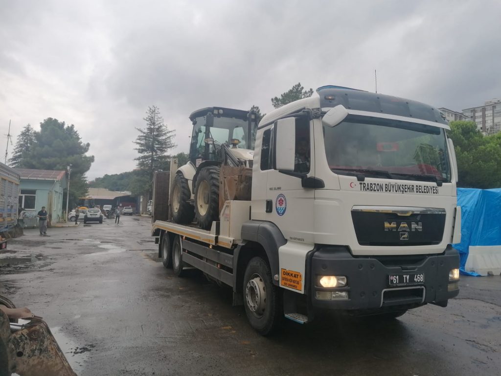 TRABZON BÜYÜKŞEHİR’DEN KASTAMONU’YA DESTEK