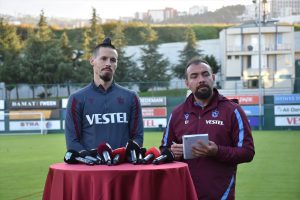 Trabzonspor’un tecrübeli oyuncusu Marek Hamsik, basın mensuplarına konuştu: