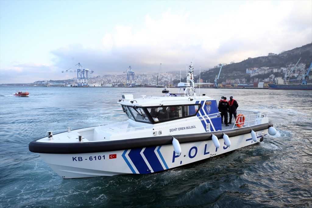 “Şehit Eren Bülbül karakol botu” Trabzon’da hizmet vermeye başladı