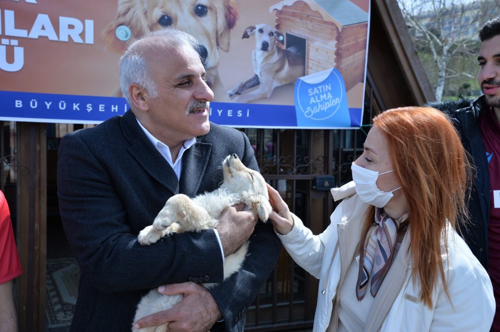 BÜYÜKŞEHİR’DEN SAHİPSİZ CANLARA ÖZEL ETKİNLİK