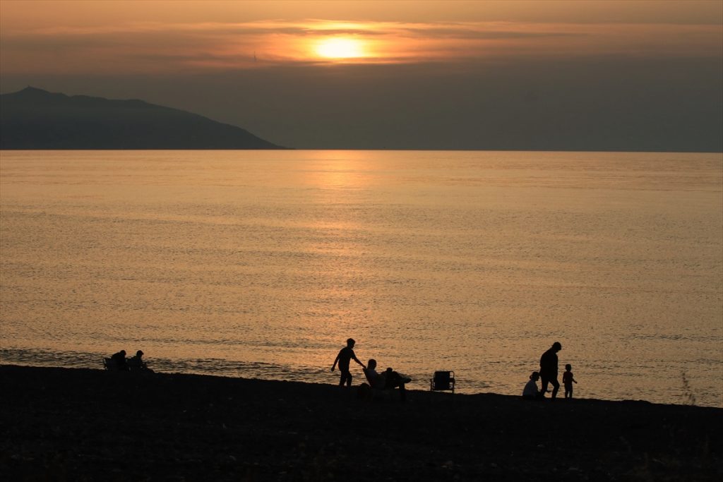 Trabzon’da gün batımı