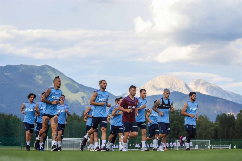 Trabzonspor, Slovenya’da ilk çalışmasını yaptı