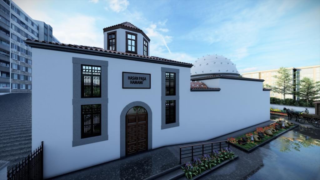 Tarihi Hasanpaşa Hamamı kültür ve sanat hayatına canlılık katacak