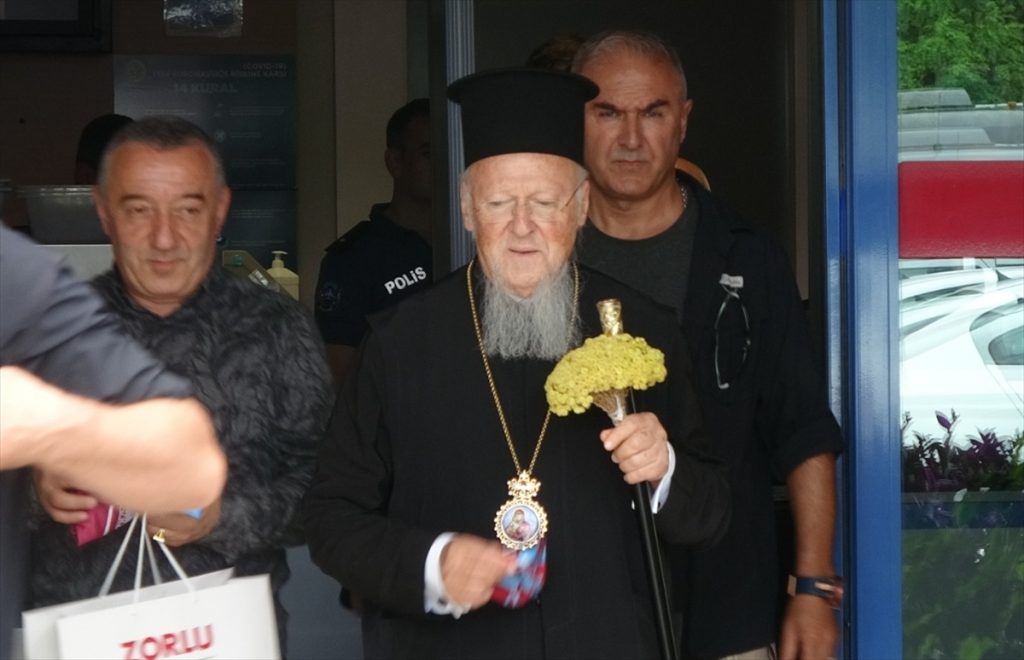 Fener Rum Patriği Bartholomeos, bugün Sümela Manastırı’nda ayin yönetecek