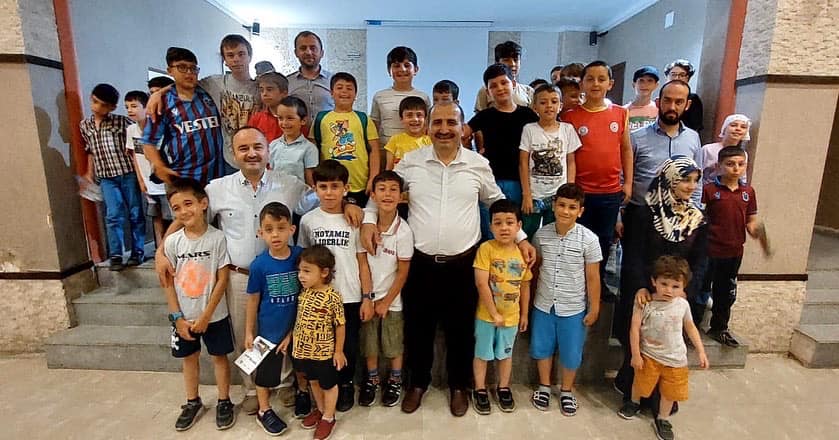 Yaz Kur’an kursu öğrencilerine afet ve acil durum eğitimi
