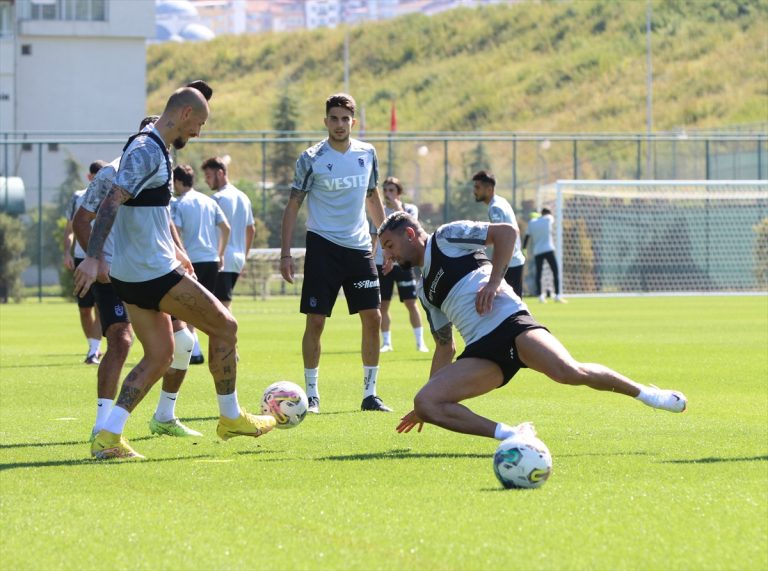 Trabzonspor, Kayserispor maçı hazırlıklarını sürdürdü