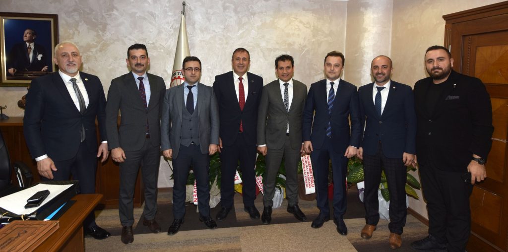 TTSO Başkanı Çelebi ve yönetim kuruluna tebrik ziyaretleri