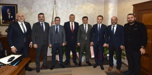 TTSO Başkanı Çelebi ve yönetim kuruluna tebrik ziyaretleri