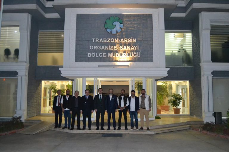 Trabzon Sanayici ve Girişimci İşadamları Derneği’nden Trabzon Arsin OSB’ye Ziyaret