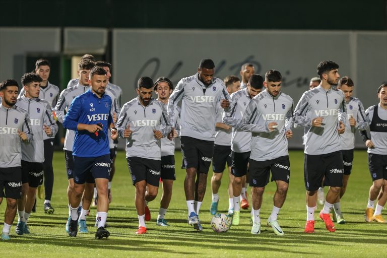 Trabzonspor, hazırlıklarını sürdürdü