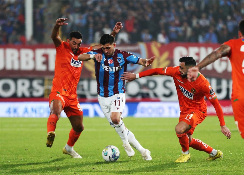 Trabzonspor farklı yenildi