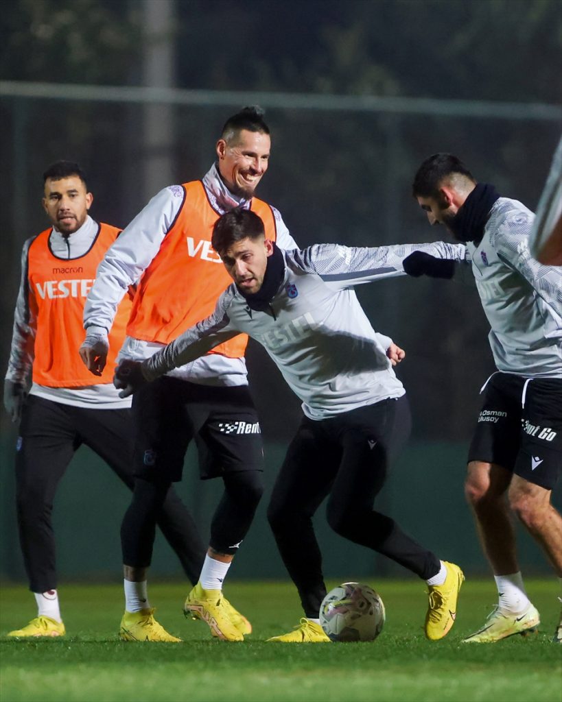 Trabzonspor, Medipol Başakşehir maçı hazırlıklarını sürdürdü
