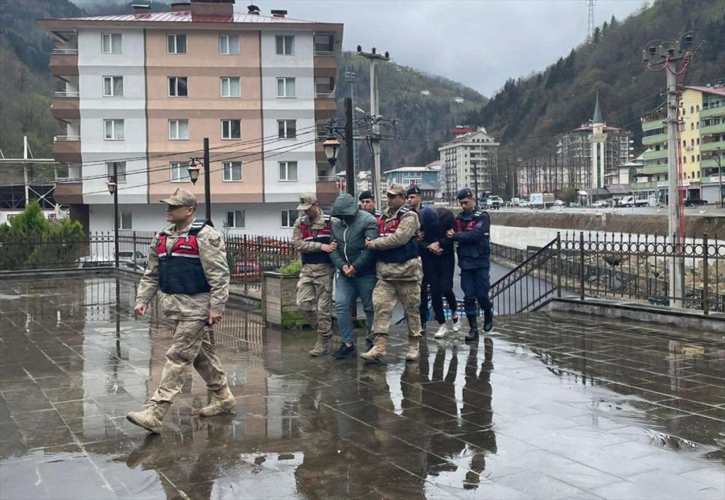 Trabzon’da hırsızlık operasyonunda 5 kişi tutuklandı