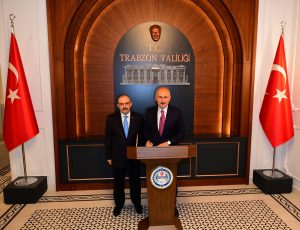 Bakan Karaismailoğlu, Trabzon Valiliğini ziyaret etti