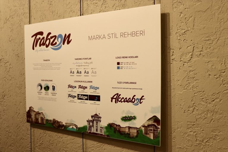 Trabzon’da kent logosunun tanıtıldığı “Marka Şehir Tasarım Sergisi”