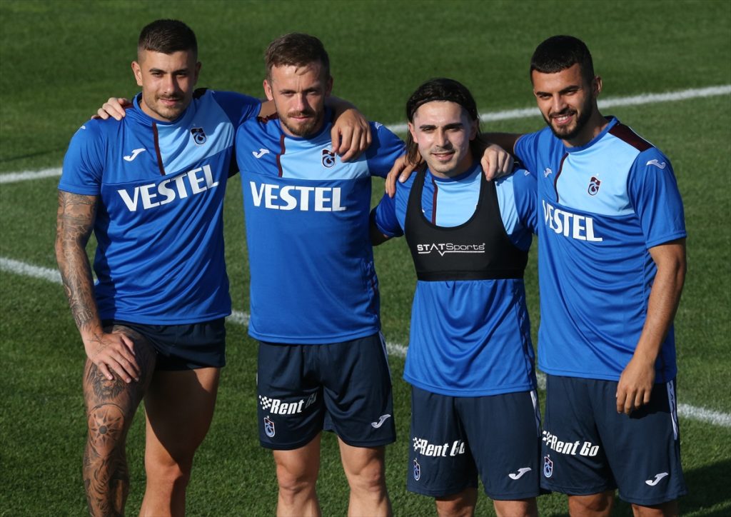 Trabzonspor, Slovenya’da ilk çalışmasını yaptı