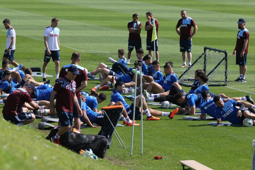 Trabzonspor, Slovenya’da hazırlıklarını sürdürüyor