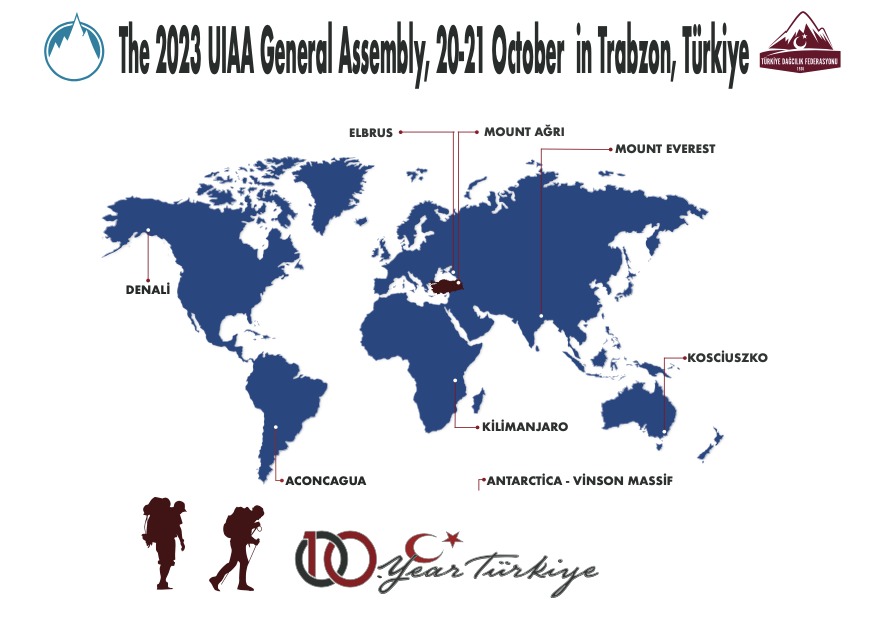 Dünyadan dağcılar Trabzon’da buluşacak