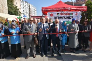 Trabzon’da Filistin’e destek kermesi düzenlendi