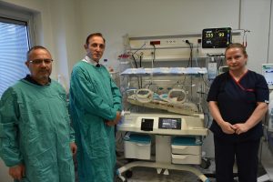 KTÜ’lü sağlıkçılar, prematüre doğum sonrası hayata bağladıkları çocuklarla buluştu