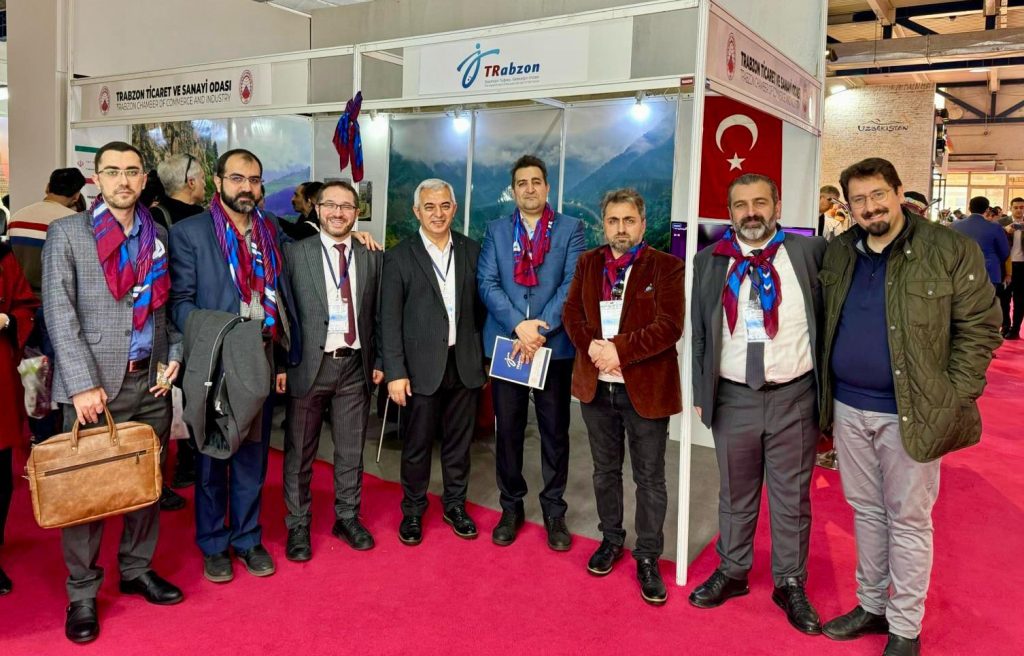 Trabzon Tahran’da tanıtıldı, TTSO standı büyük ilgi gördü