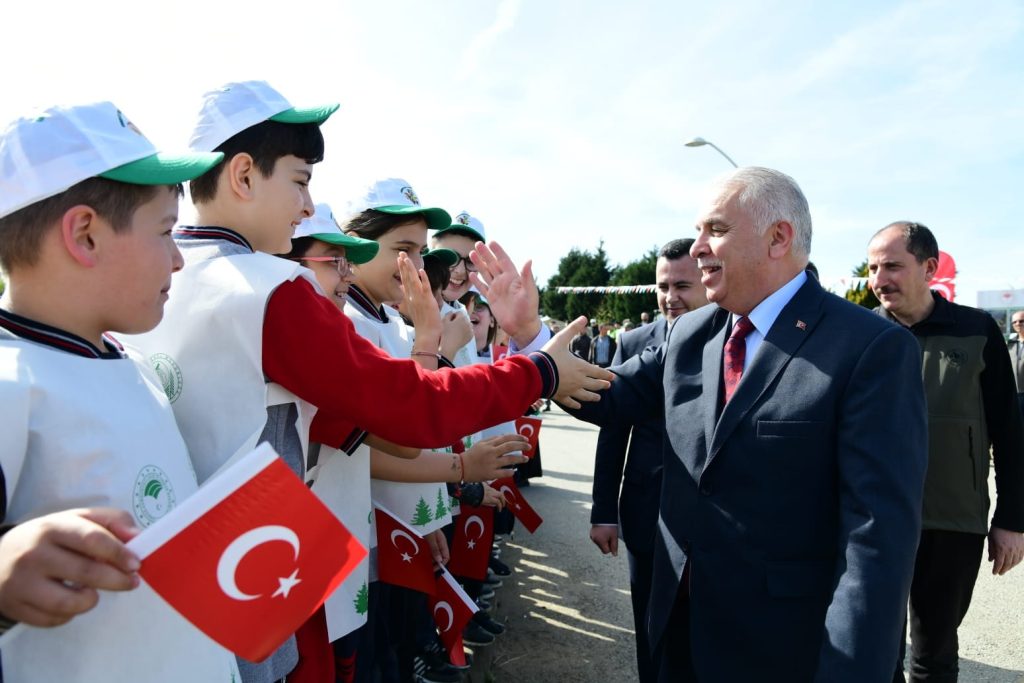 Vali Aziz Yıldırım, Trabzon Valiliği Hatıra Ormanı’nın Açılış Programına Katıldı