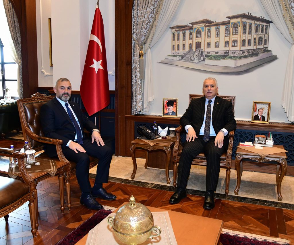 Başkan Bilgin’den Vali Yıldırım’a ziyaret