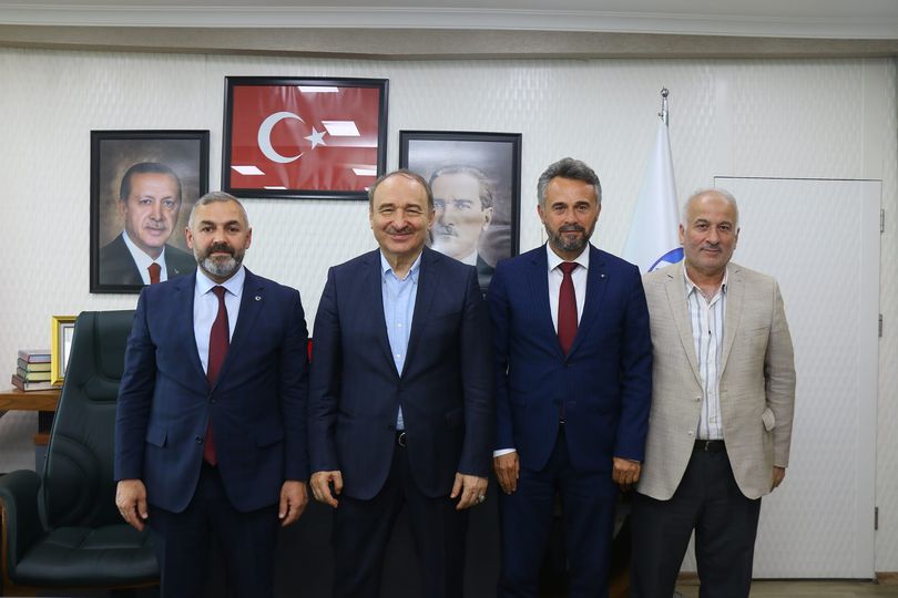 Faruk Nafiz Özak’ tan ziyaret