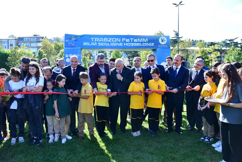 TÜBİTAK 4007 FeTeMM Bilim Şenliği etkinliği Trabzon’da düzenlendi