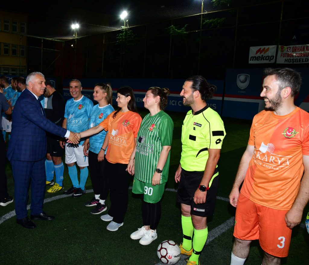 17. Orhan Kaynar Futbol Turnuvası Açılış Programı Yapıldı