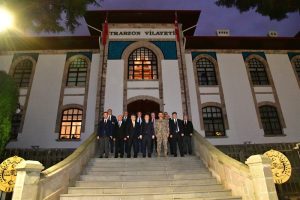 Emniyet Genel Müdürlüğü Teftiş Kurulu Müfettişleri Vali Aziz Yıldırım’ı Ziyaret Etti