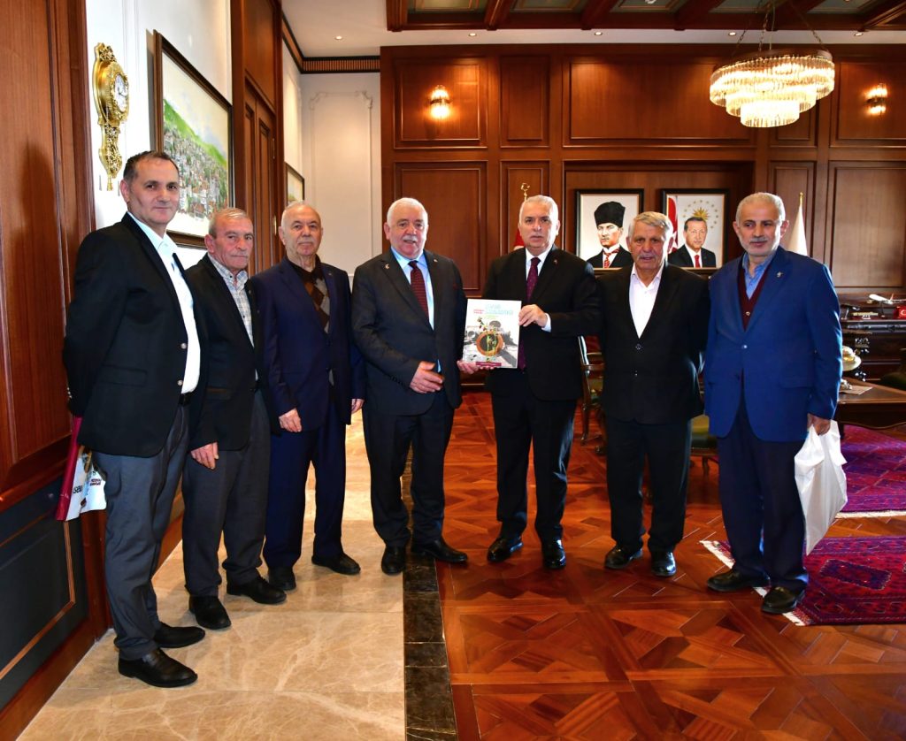 Trabzon Şehit Aileleri Sosyal Yardımlaşma ve Dayanışma Derneği Yönetiminden Vali Yıldırım’a Ziyaret