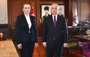 Doç. Dr. Nazlı Kasapoğlu’ndan Vali Aziz Yıldırım’a Ziyaret