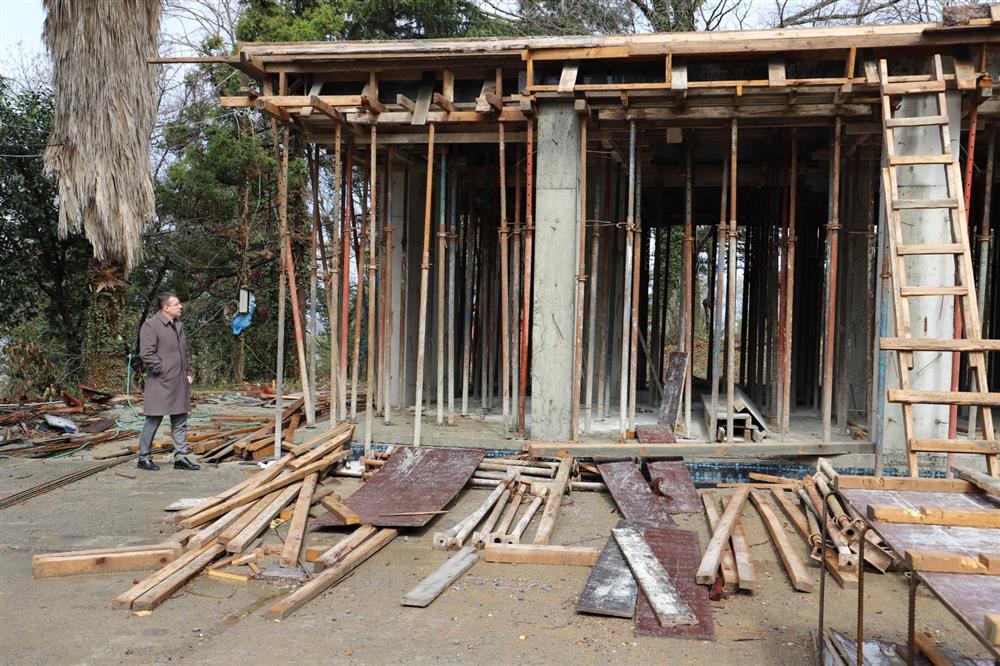 Yapımı devam eden 112 İstasyonuna ziyaret