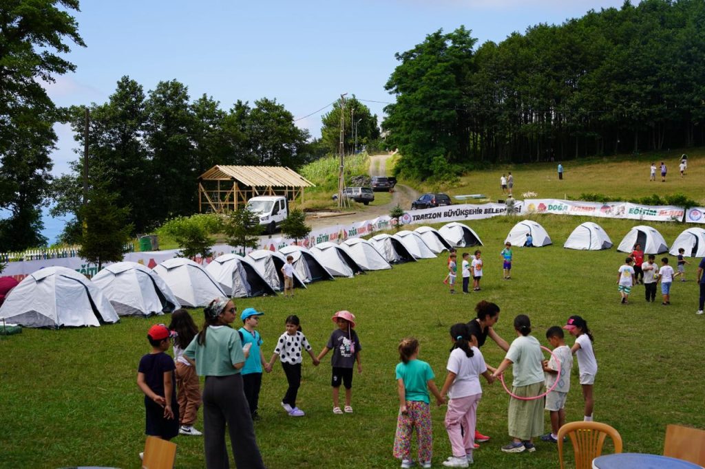 Büyükşehir’in Doğa Kampına Yoğun İlgi