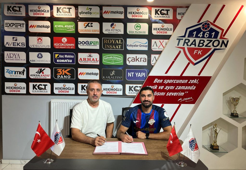 Metin Uçar ile sözleşme imzalandı