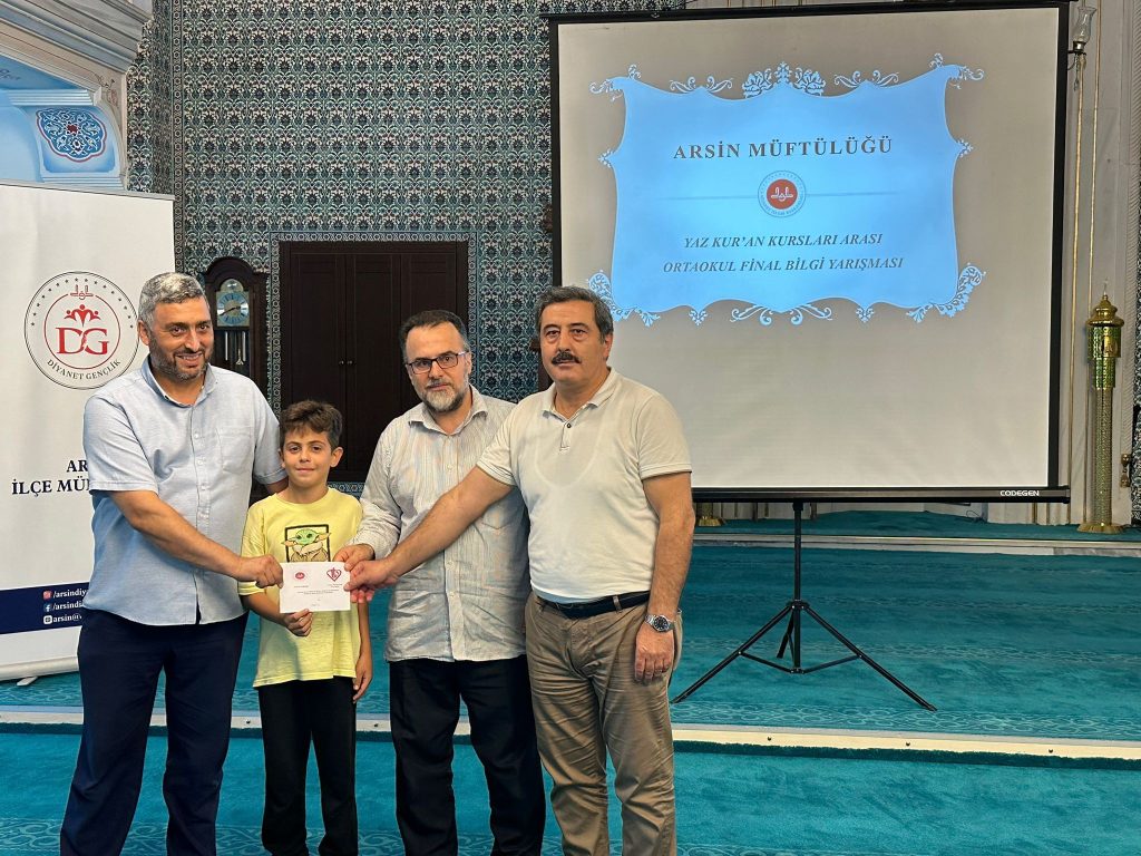 Arsin’de İlkokul Seviyesi Bilgi Yarışması Finali Gerçekleştirildi