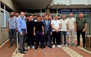 Arsin Belediyesi Halı Saha Futbol Turnuvası kura çekimi yapıldı