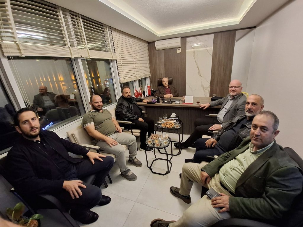 MÜSİAD Trabzon şubesi istişare toplantısını üye iş yerinde gerçekleştirdi