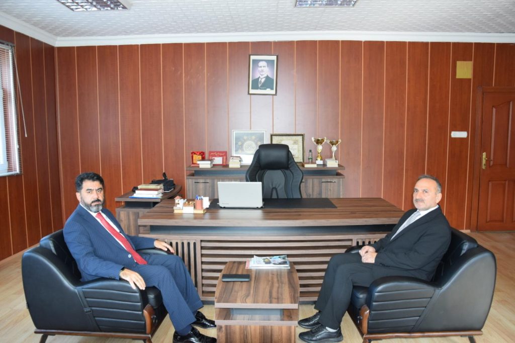 İl Müftüsü Dr. İsmail Çiçek, Çarşıbaşı İlçe Müftülüğüne İade-i Ziyarette Bulundu