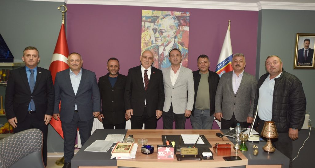 Başkan Kara’dan Düzköy Esnaf Ve Sanatkarlar Odasına Ziyaret