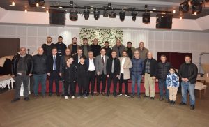 Murat Ateşoğlu, Arsin Şoförler ve Otomobilciler Esnaf Odası başkanlığı görevine yeniden seçildi