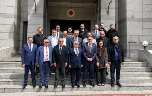 Trabzon iş insanları heyeti Bakü Büyükelçiliğini ziyaret etti