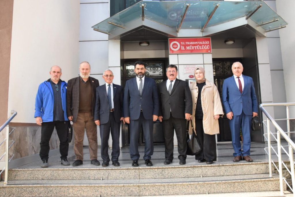 Karadeniz Yazarlar Birliği’nden İl Müftüsü Çiçek’e Ziyaret