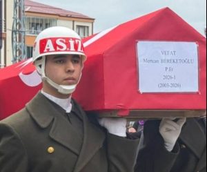Trabzonlu asker son yolculuğuna uğurlandı